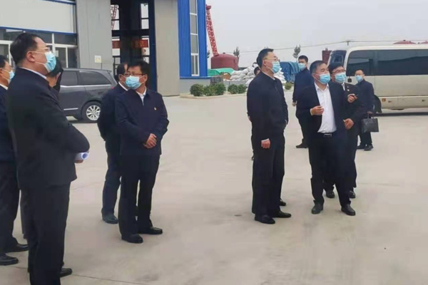 遼寧省委副書記、省長(zhǎng)劉寧一行實(shí)地考察一諾環(huán)境	